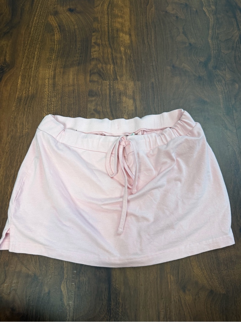3/$30 ☀️ Daisy Street Light Pink Angel Beaded Drawstring Casual Skort